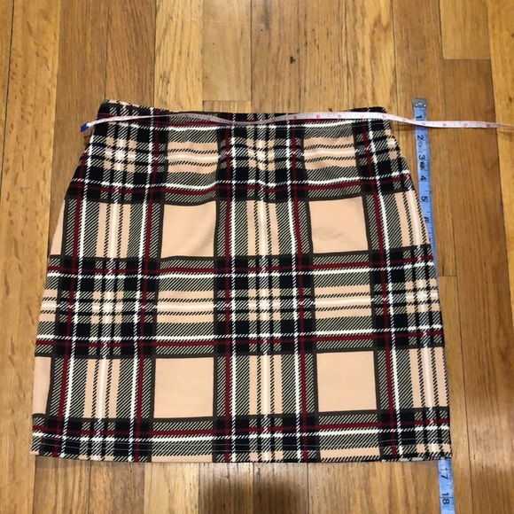 BOGO Shein Plaid Mini Skirt - Picture 4 of 5